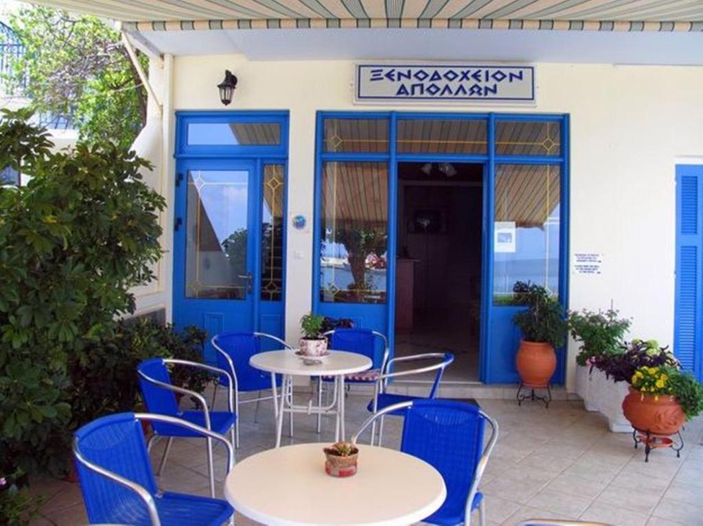 Apollon Hotel Tirósz Kültér fotó